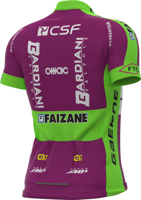 2021 Bardiani CSF Prime Full Zipper Jersey Rear 2021 Bardiani CSF Prime Full Zipper Jersey Rear