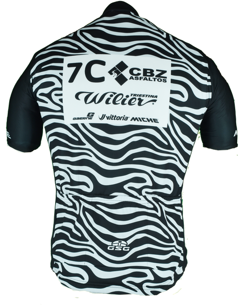 2021 Wilier 7C Force Zebra FZ Jersey Rear 2021 Wilier 7C Force Zebra FZ Jersey Rear
