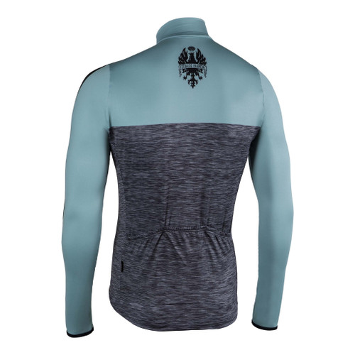 Bianchi Milano Chienes Celeste Light Weight Long Sleeve Jersey Rear Bianchi Milano Chienes Celeste Light Weight Long Sleeve Jersey Rear