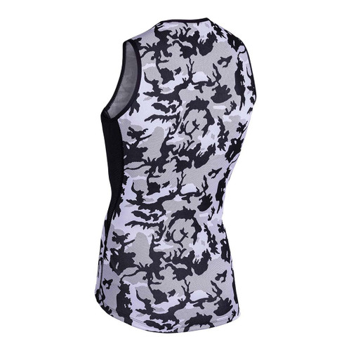 Nalini Camu Camouflage Base Layer Tank Rear Nalini Camu Camouflage Base Layer Tank Rear