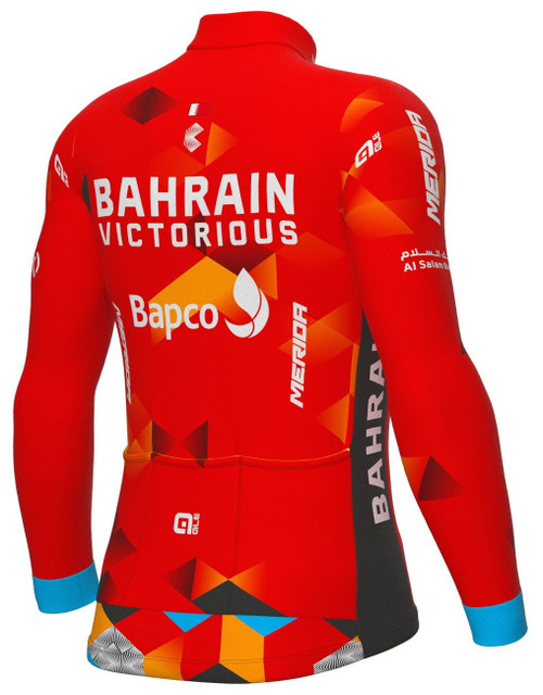 Bahrain Victorious サイクルジャージ Sサイズ 2023 Bahrain Victorious Red Jersey | italian Cycling Jerseys