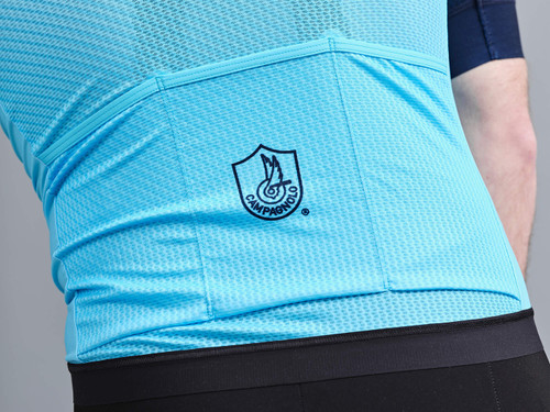 Campagnolo Ossigenio 22 Turquoise Jersey Poclets Campagnolo Ossigenio 22 Turquoise Jersey Poclets