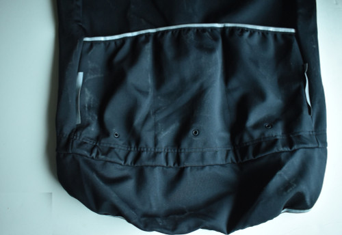 Nalini Orione Rain Repellent Black Jersey  Rear Pockets with Drain holes