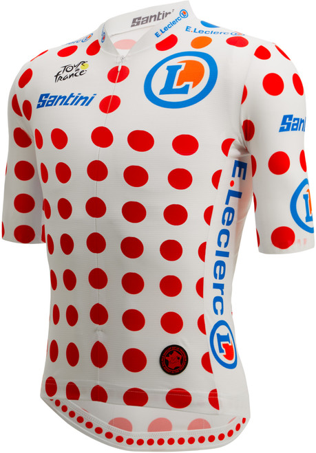 2024 Tour De France Polka Dot KOM Race 9440 Jersey Rear