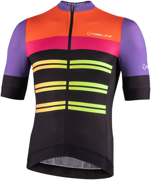 Nalini Dyneema Black Jersey | italian Cycling Jerseys