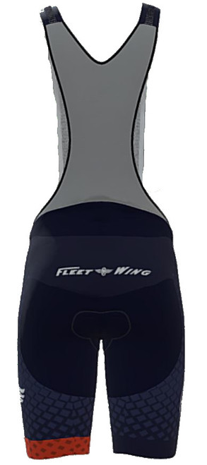 Fleet Wing Azure Bib Shorts Rear
