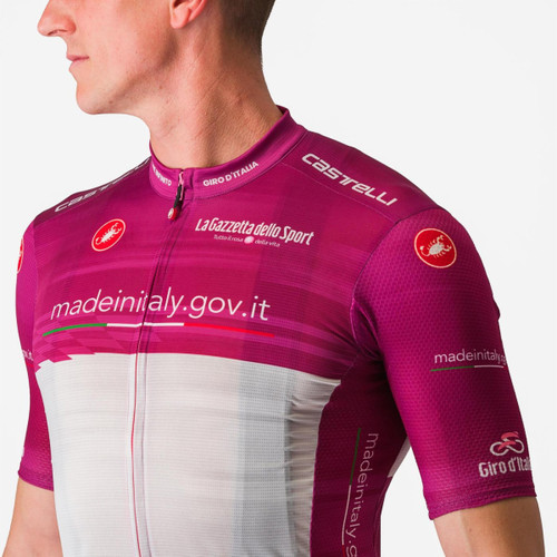 2023 Giro D' Italia 106 Competizione Cyclamen Sprinters Jersey Side 2023 Giro D' Italia 106 Competizione Cyclamen Sprinters Jersey Side