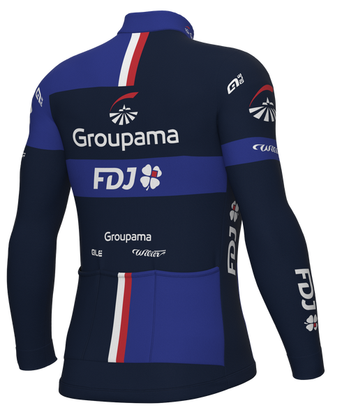 2024 Groupama FDJ Race Cut Jersey Rear 2024 Groupama FDJ Race Cut Jersey Rear