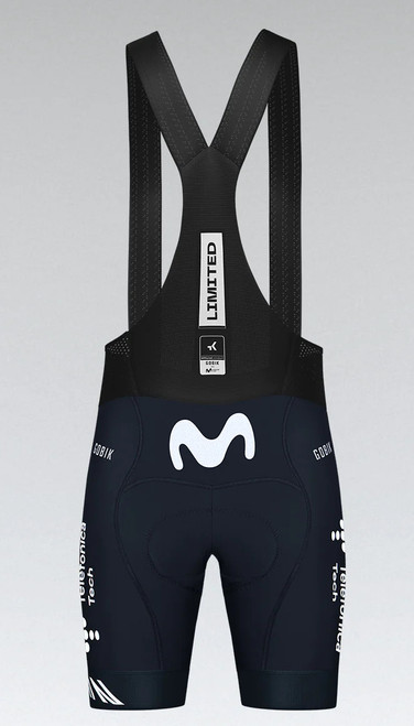 024 Movistar Limited Bib Shorts Rear