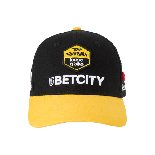 2025 Visma Lease A Bike Snapback Curved  Brim Podium Cap Front