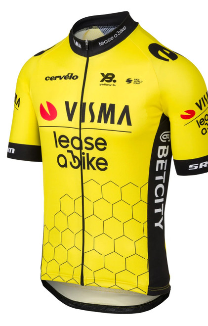 2025 Visma Lease A Bike Belgian Champ Jersey Side