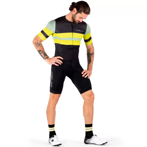 Nalini Linear Black Green Jersey Rider2 Nalini Linear Black Green Jersey Rider2