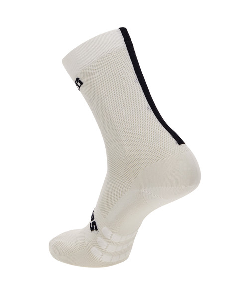 Pirelli Sport Club White Stripe Socks Rear