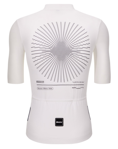 Pirelli Sport Club Logo Orange White Jersey. | Official Pro