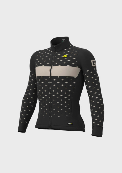 ALE' Stars PR-R Black Grey Sleeve Jersey ALE' Stars PR-R Black Grey Sleeve Jersey