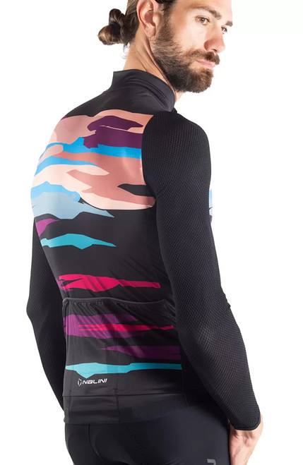 Nalini Black Multicolor Long Sleeve Jersey
