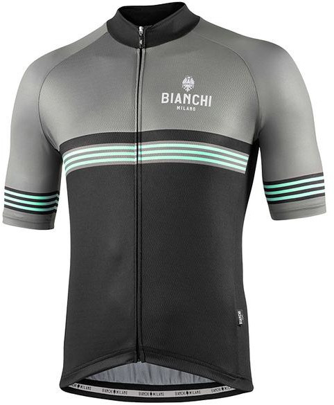 Bianchi Milano Prizzi Olive Green Black Jersey