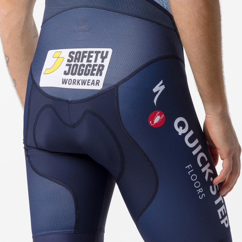 2026 Soudal Quickstep Competizone 2 Bib Shorts Rear Close Up
