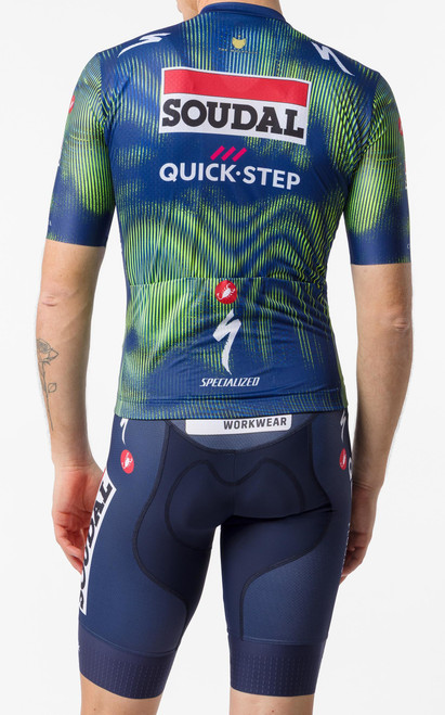 2026 Soudal Quickstep Competizone 2 Bib Shorts Rear