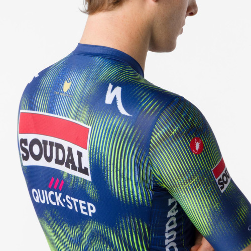 2026 Soudal Quickstep Competizone 4 Jersey Rear Xlose Up