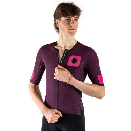 Nalini XSkin Speed Purple Jersey Close Up