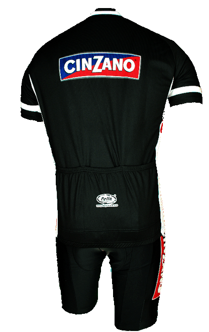 Cinzano Black Retro Jersey Cinzano Black Retro Jersey