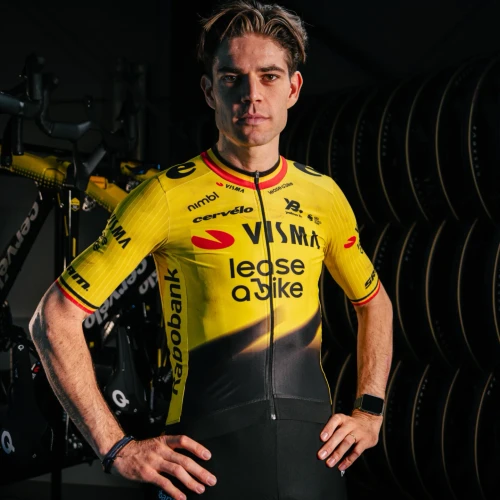 2026 Visma Lease A Bike Belgian Champion Jersey Rider