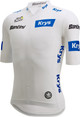 2024 Tour De France White Young Rider Race 9440 Jersey side