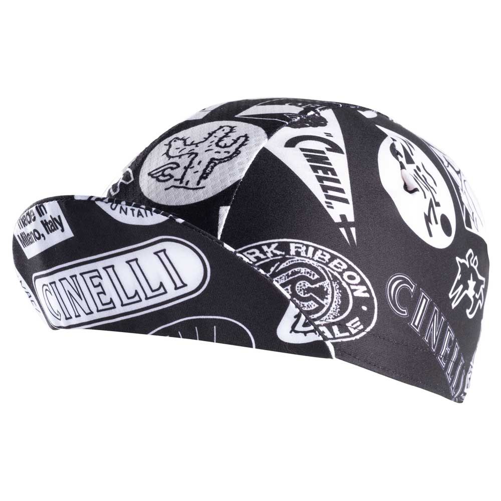 Black＆White cap cinelli-supercorsa-