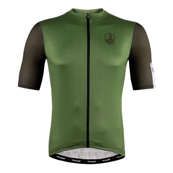 新品　Campagnolo　2023モデル　Indioジャージ　紺　Sサイズ Campagnolo Indio Green Jersey | italian Cycling Jerseys