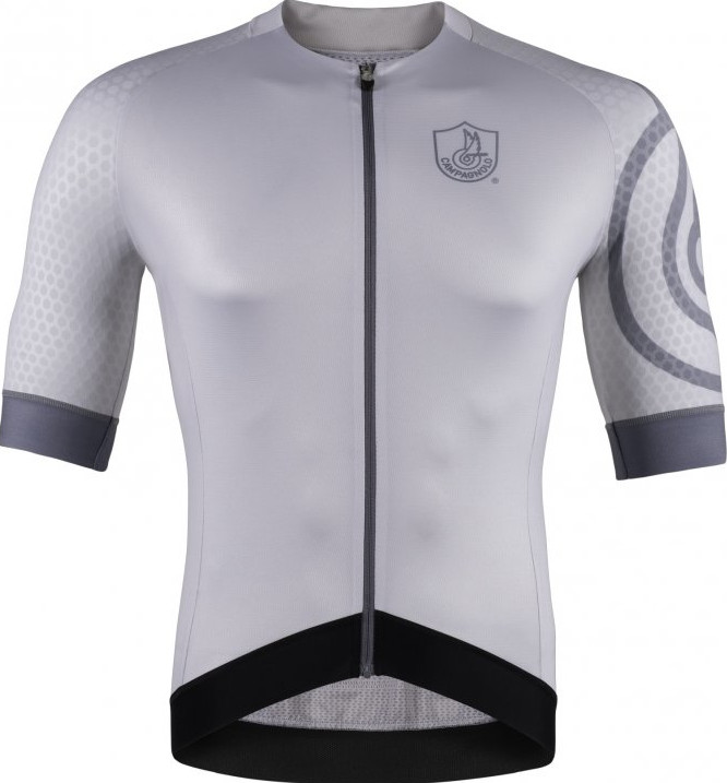 CAMPAGNOLO カンパニョーロ TITANIO jerseyサイズM Campagnolo Neon 22 Grey Jersey | italian Cycling Jerseys