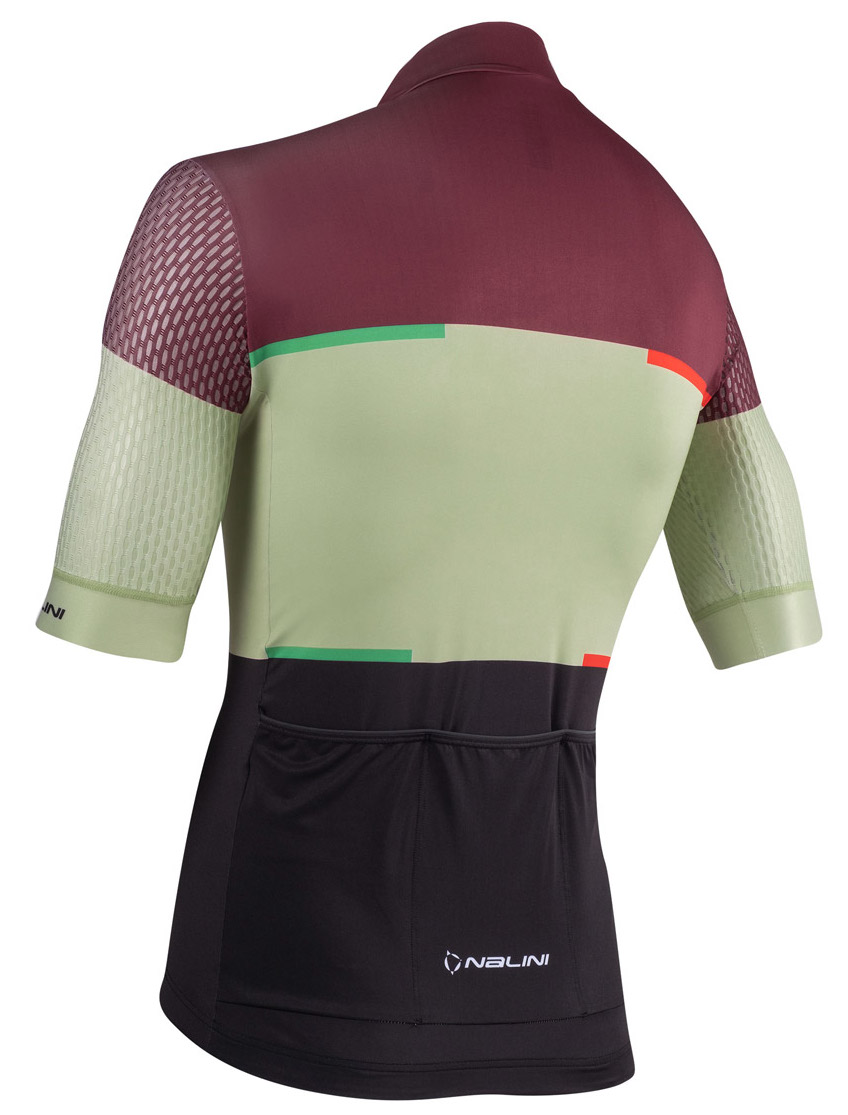 Nalini San Francisco Purple Olive Jersey | italian Cycling Jerseys