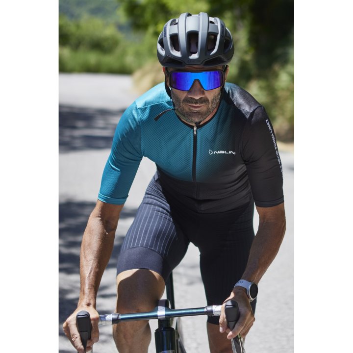 NALINI サイクリングジャージ DENVER JSY Nalini Dyneema Black Jersey | italian Cycling Jerseys