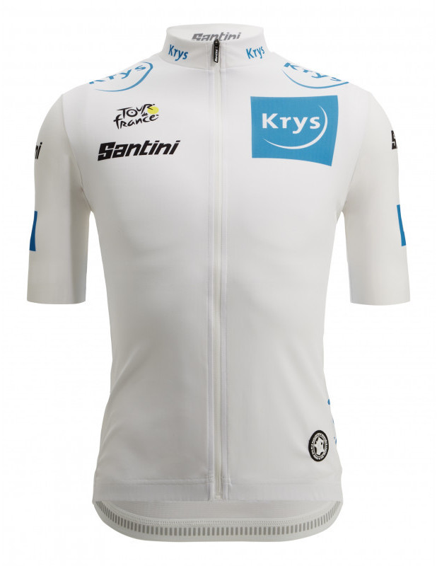 2024 Tour De France White Young Rider Jersey. | Official Pro
