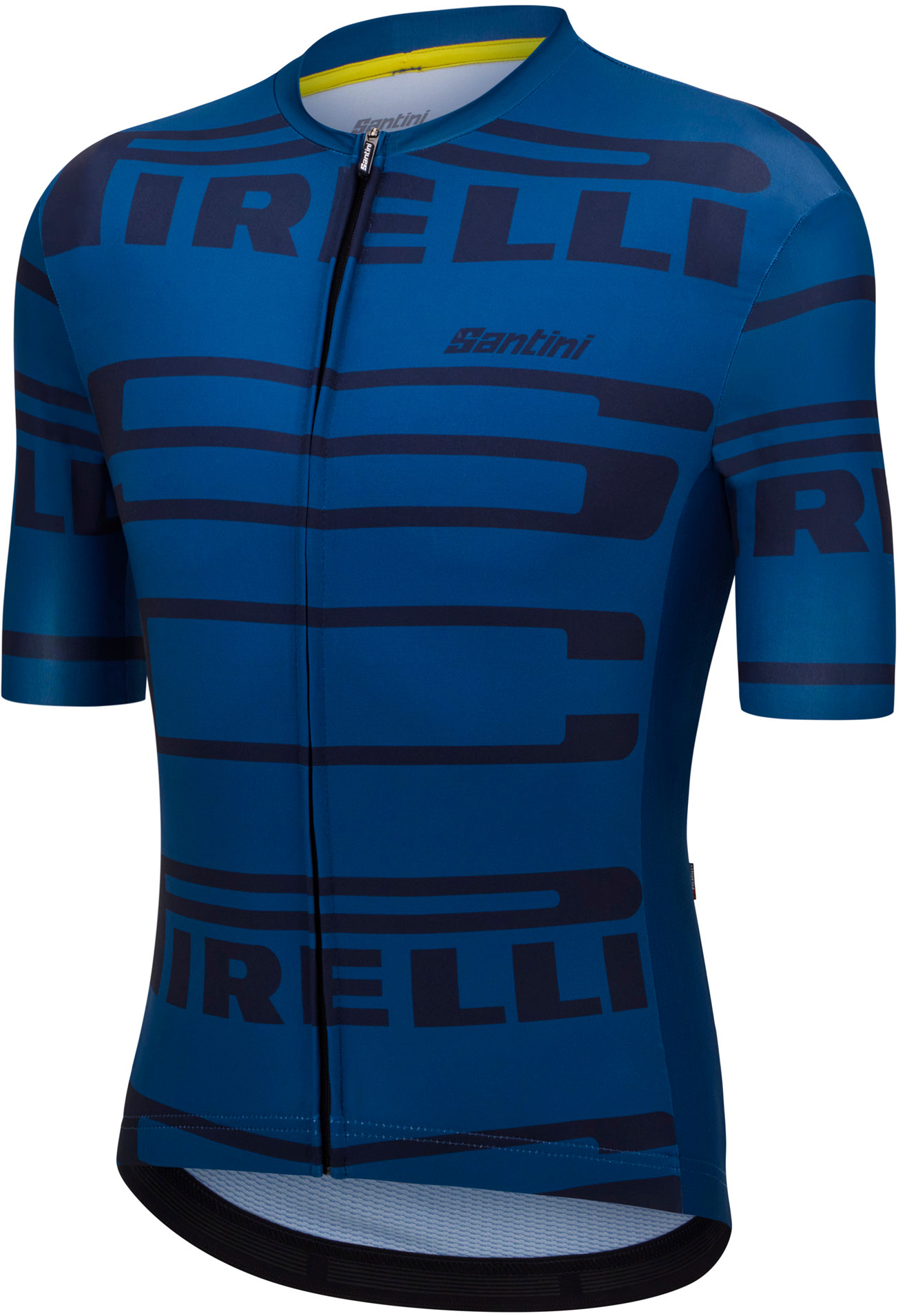 Pirelli Sport Club Logo Blue Black Jersey. | Official Pro Cycling