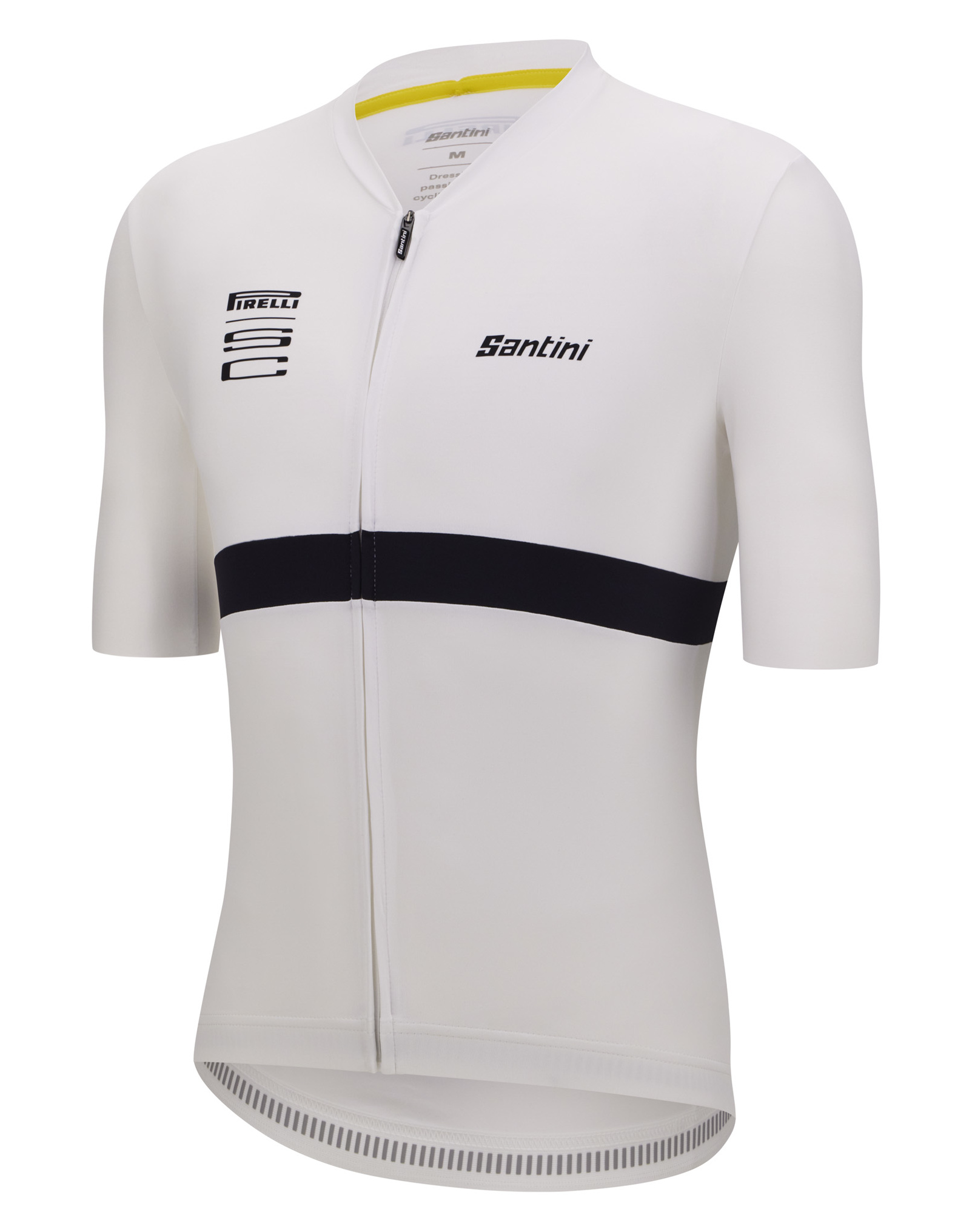 Pirelli Sport Club ジャージ size:XL ホワイト Pirelli Sport Club Stripe White Black Jersey. | Official Pro