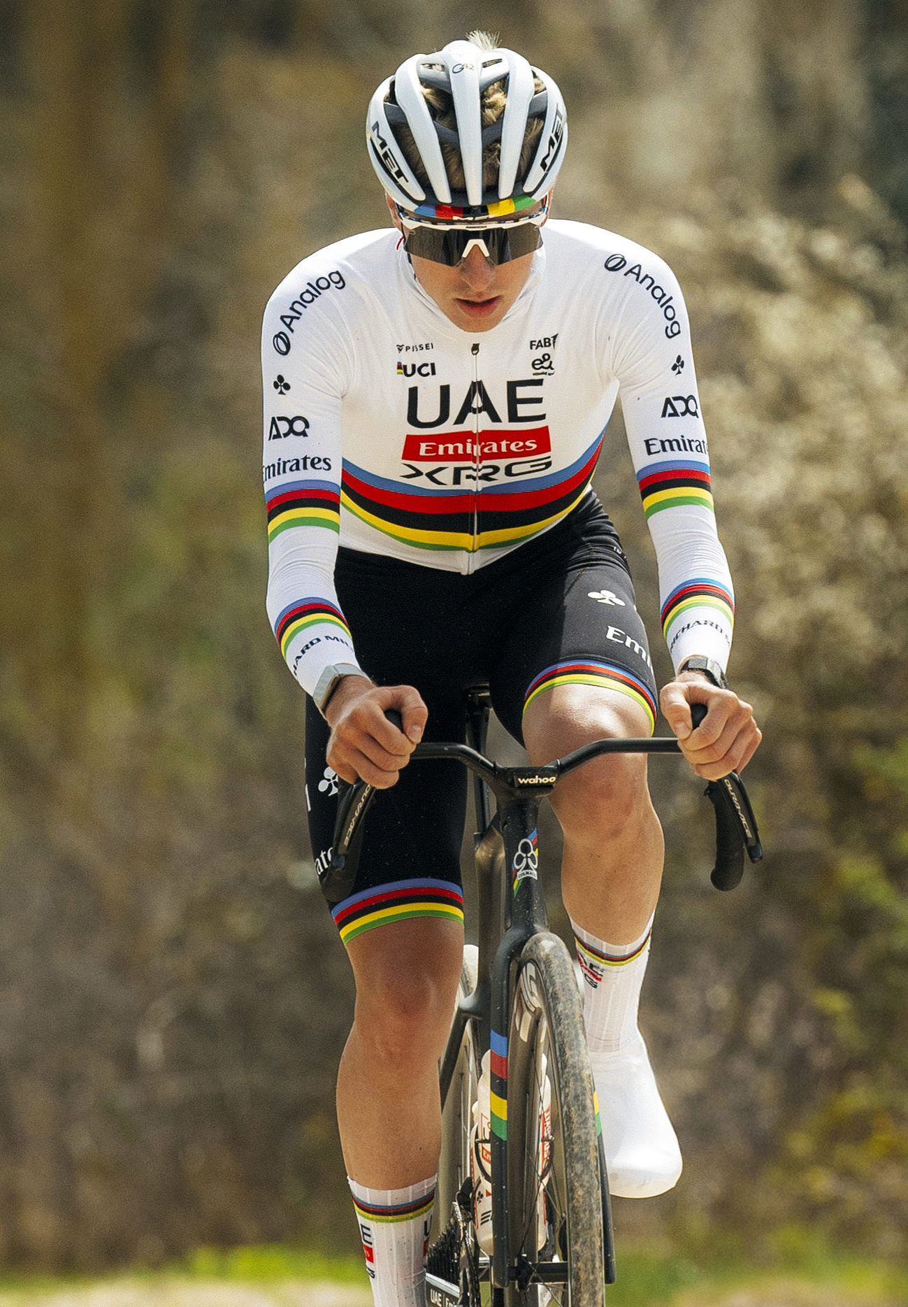 2026 UAE Team Emirates XRG Pogacar World Champ Jersey. | Official