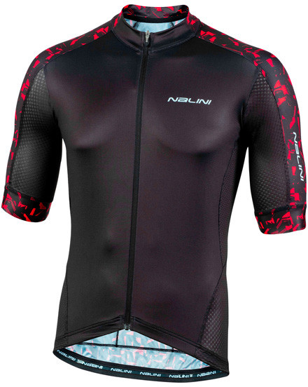 Nalini Sydney 2000 Black Red Jersey | italian Cycling Jerseys