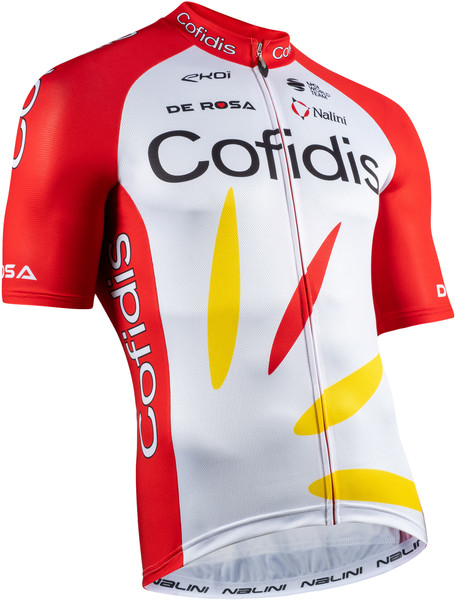 Lot 3 Maillot cycliste caravane tour COFIDIS AG2R cycling shirt trikot
