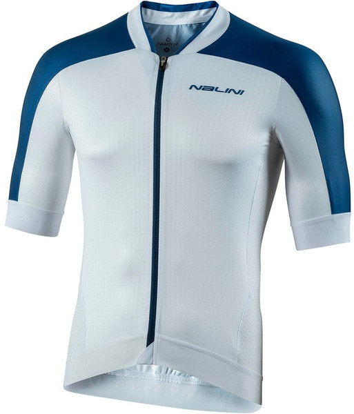 Nalini Munich 1972 White Blue Jersey | italian Cycling Jerseys