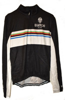Bianchi Milano Saldura Black Long Sleeve Jersey