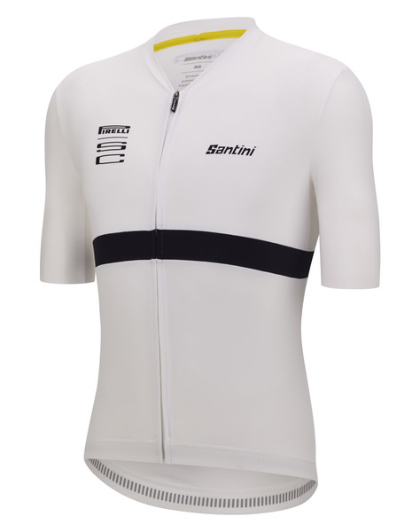 Pirelli Sport Club Stripe White Black Jersey. | Official Pro