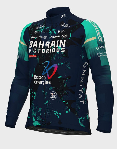 2026 Bahrain Victorious Long Sleeve Jersey. | Winter Jerseys