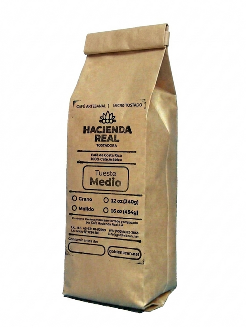 Hacienda Real Medium Roast Artisan Coffee | 1 Pound