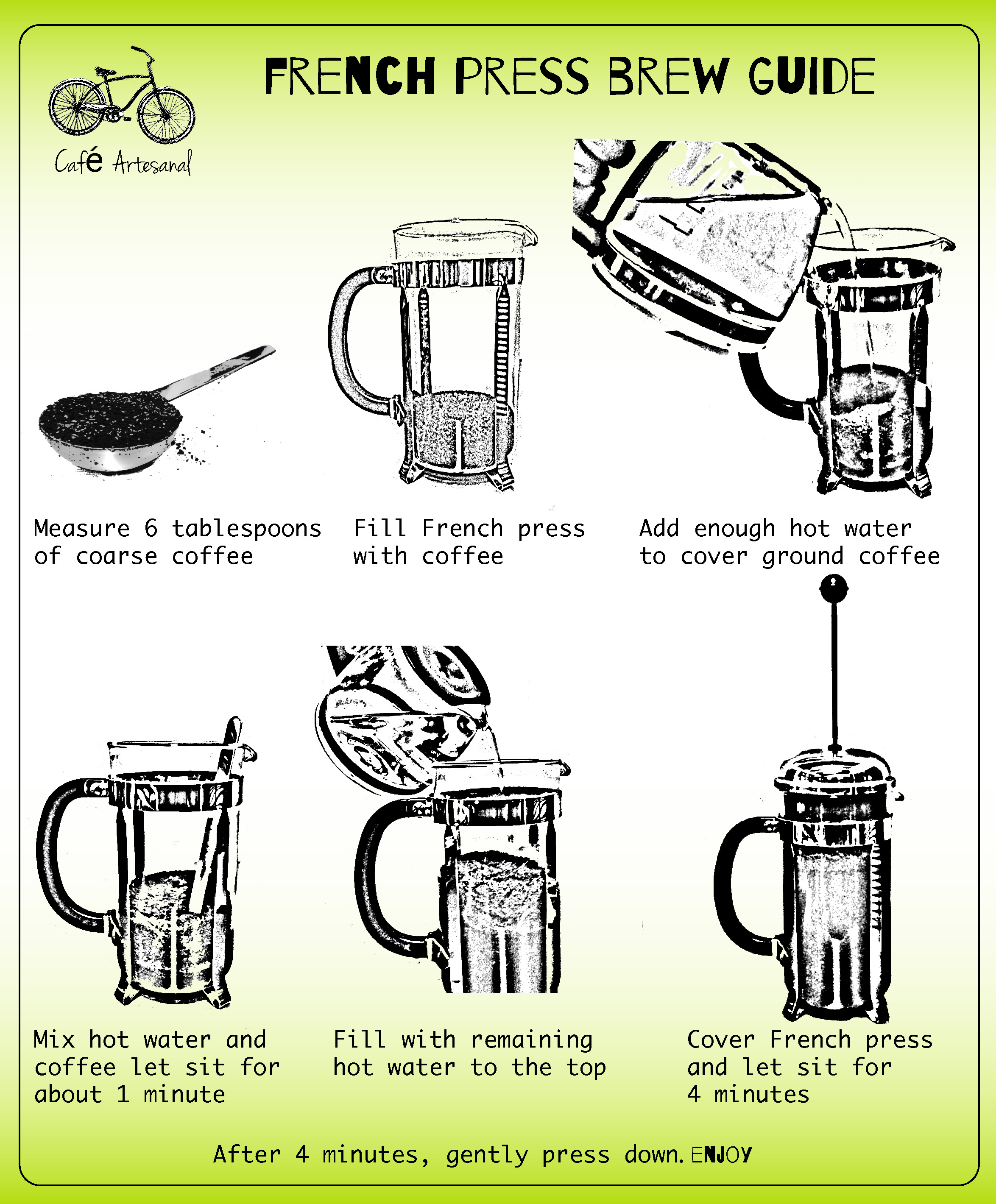 French Press Brew Guide - Goldenbean