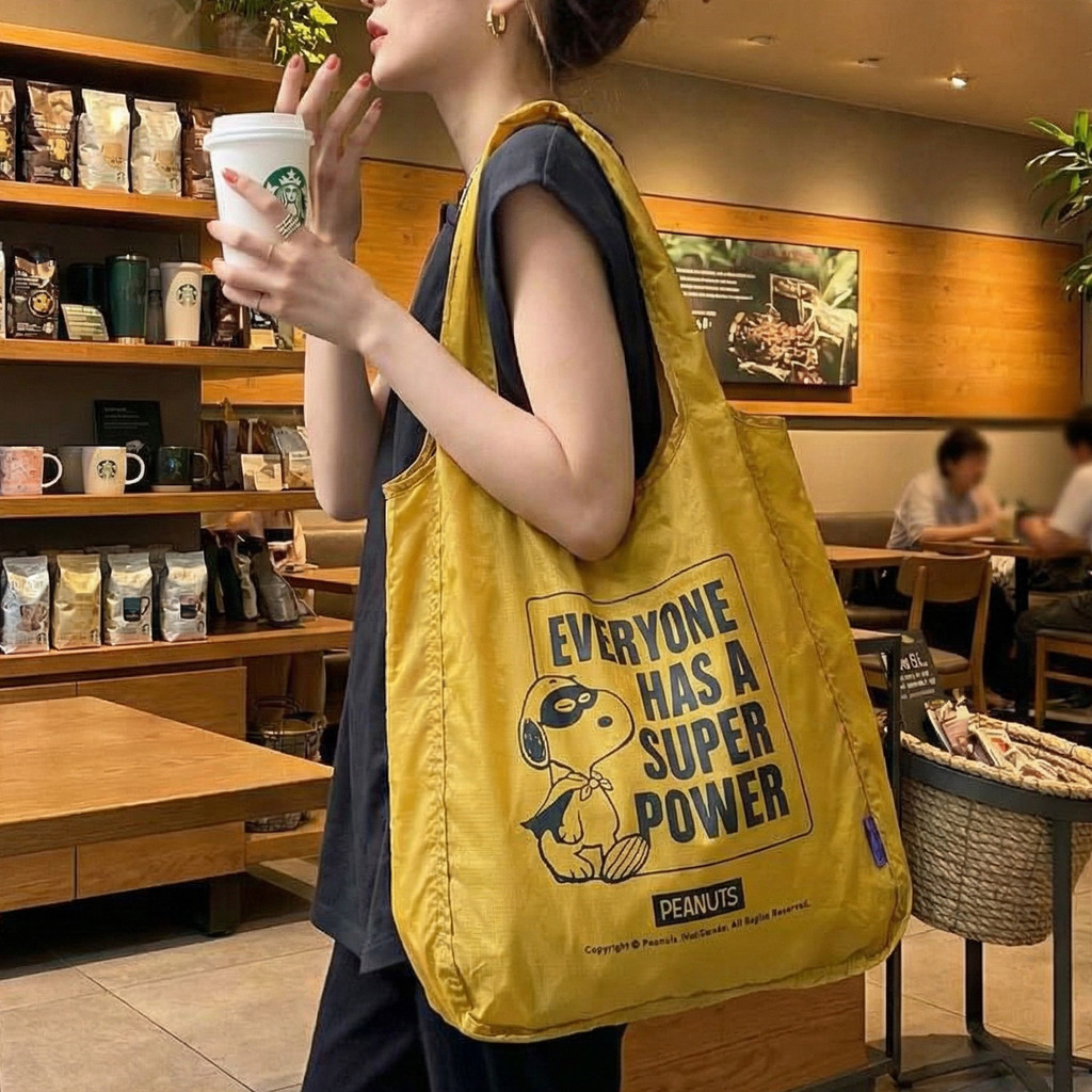 Vovarova x Peanuts Eco Shopping Bag