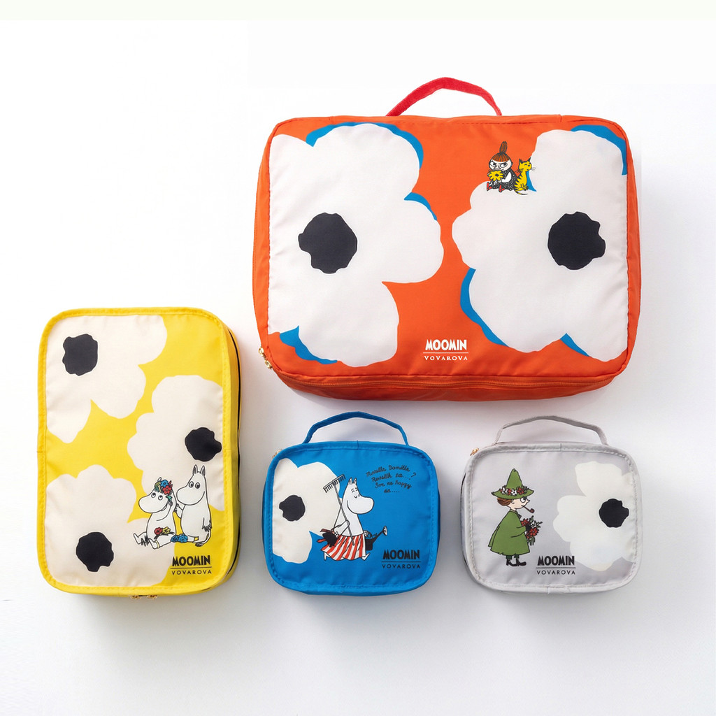  VOVAROVA X MOOMIN 4-in-1 packing cube 姆明4合1收納包 = My Little Kokio