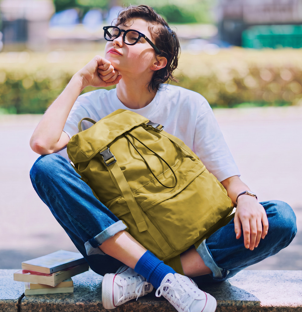 VOVAROVA Drawstring Backpack 時尚束繩大容量背包 -  16個立體化隔層空間設計