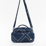 VOVAROVA 2-Way Mini Boston / Shoulder Bag - Bandana Navy