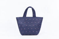 VOVAROVA 2-way Mini Tote - Gem of Hearts - Navy